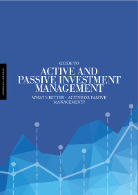 Active and Passive Investment Management
